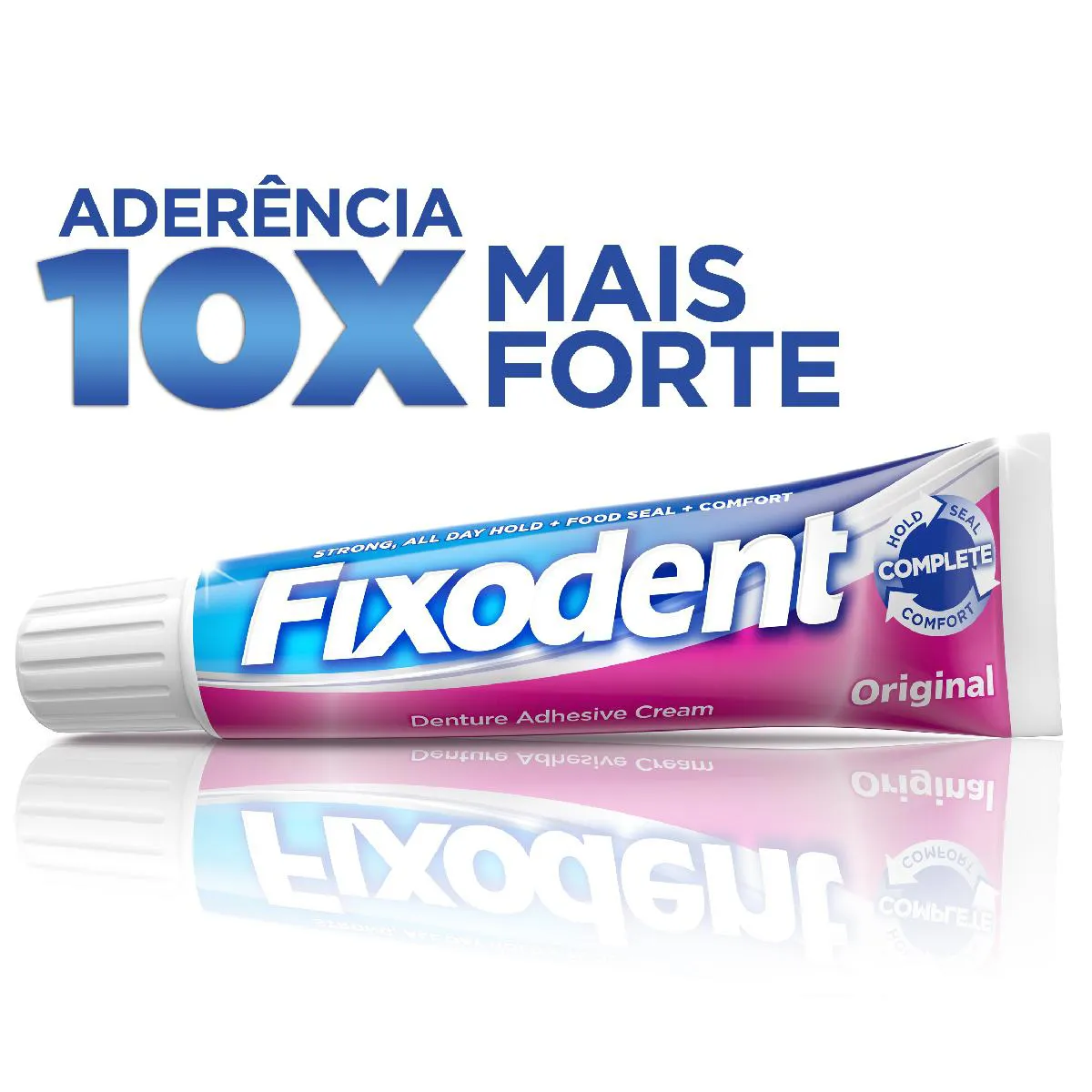 Creme Fixador de Dentadura Fixodent Original com 21g