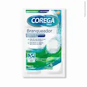 Limpador de Dentadura Corega Tabs Branqueador com 6 comprimidos efervescentes