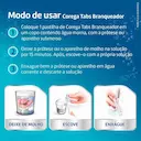 Limpador de Dentadura Corega Tabs Antibacteriano com 24 comprimidos efervescentes