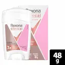 Desodorante Rexona Clinical Classic Antitranspirante em Creme 48g