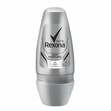 Rexona Men Sem Perfume Desodorante Roll-On Masculino com 50ml