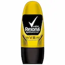 Desodorante Antitranspirante Roll-On Rexona V8 Masculino com 50ml