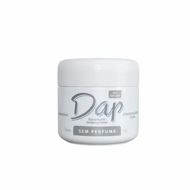 Desodorante Creme Dap Sem Perfume e Sem Álcool com 55g