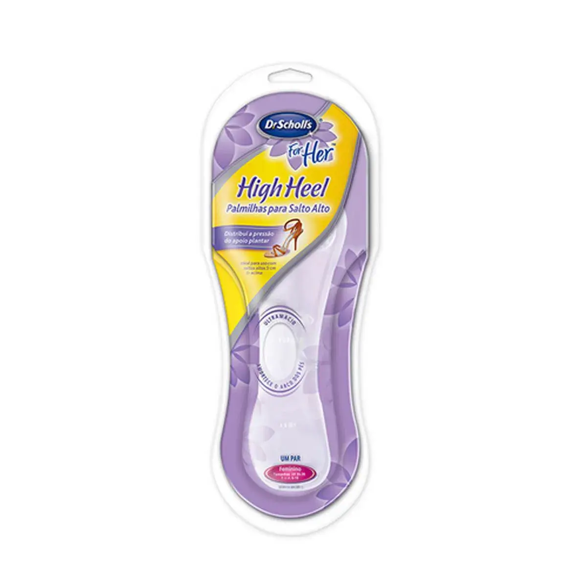 Palmilhas Dr. Scholl's For Her High Heel para Salto Alto com 1 par