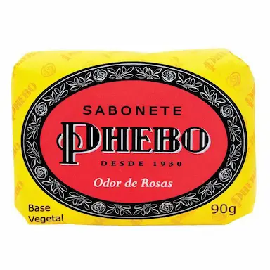 Sabonete em Barra Phebo Odor de Rosas