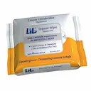 Lenço Umedecido para Higiene Anal Lib Hygienic Wypes com 20 unidades