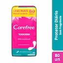 Protetor Diário Carefree Tododia Sem Perfume 80 unidades