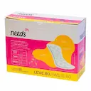 Protetor Diário Needs Malha Suave com 80 Unidades