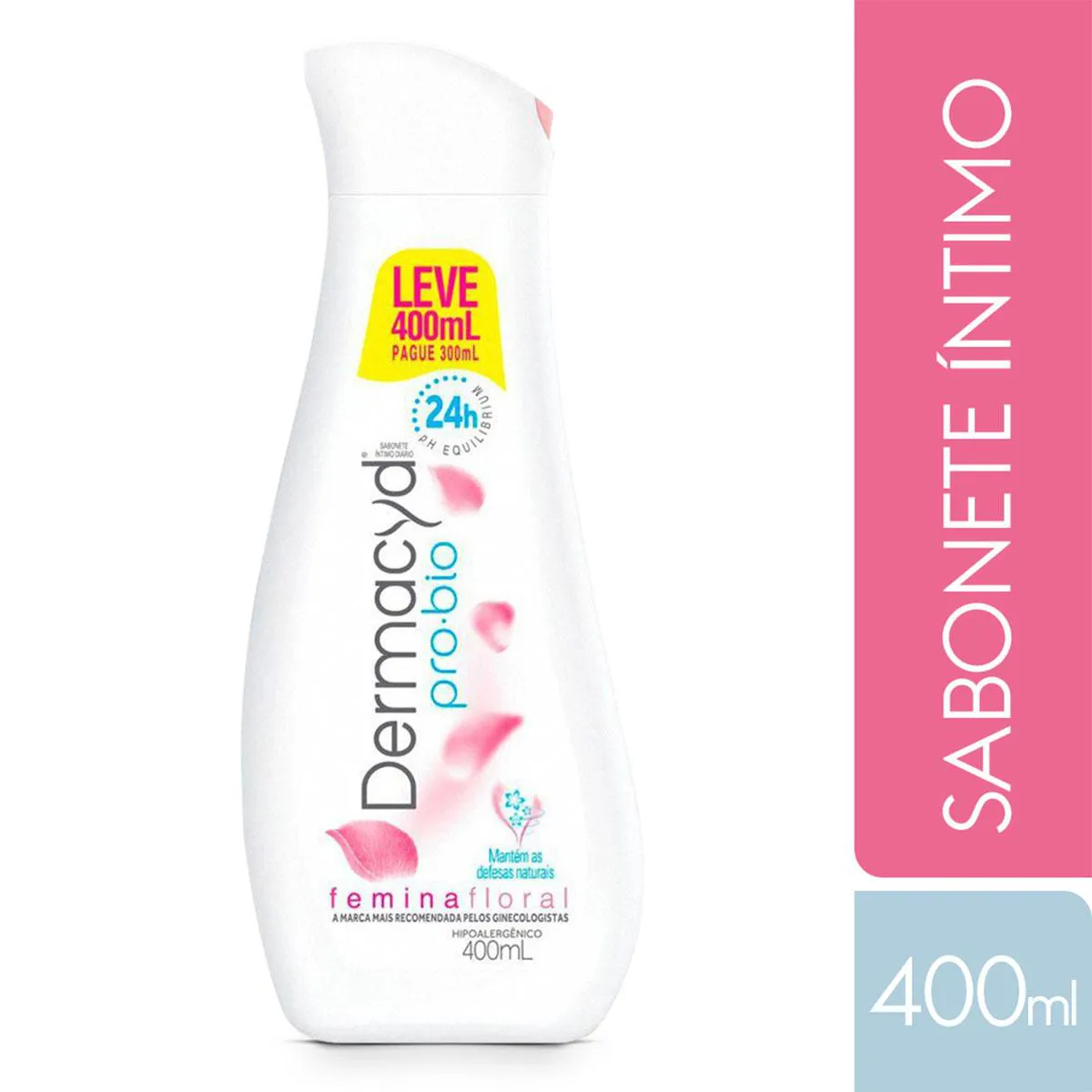 Sabonete Líquido Íntimo Dermacyd Femina com 400ml