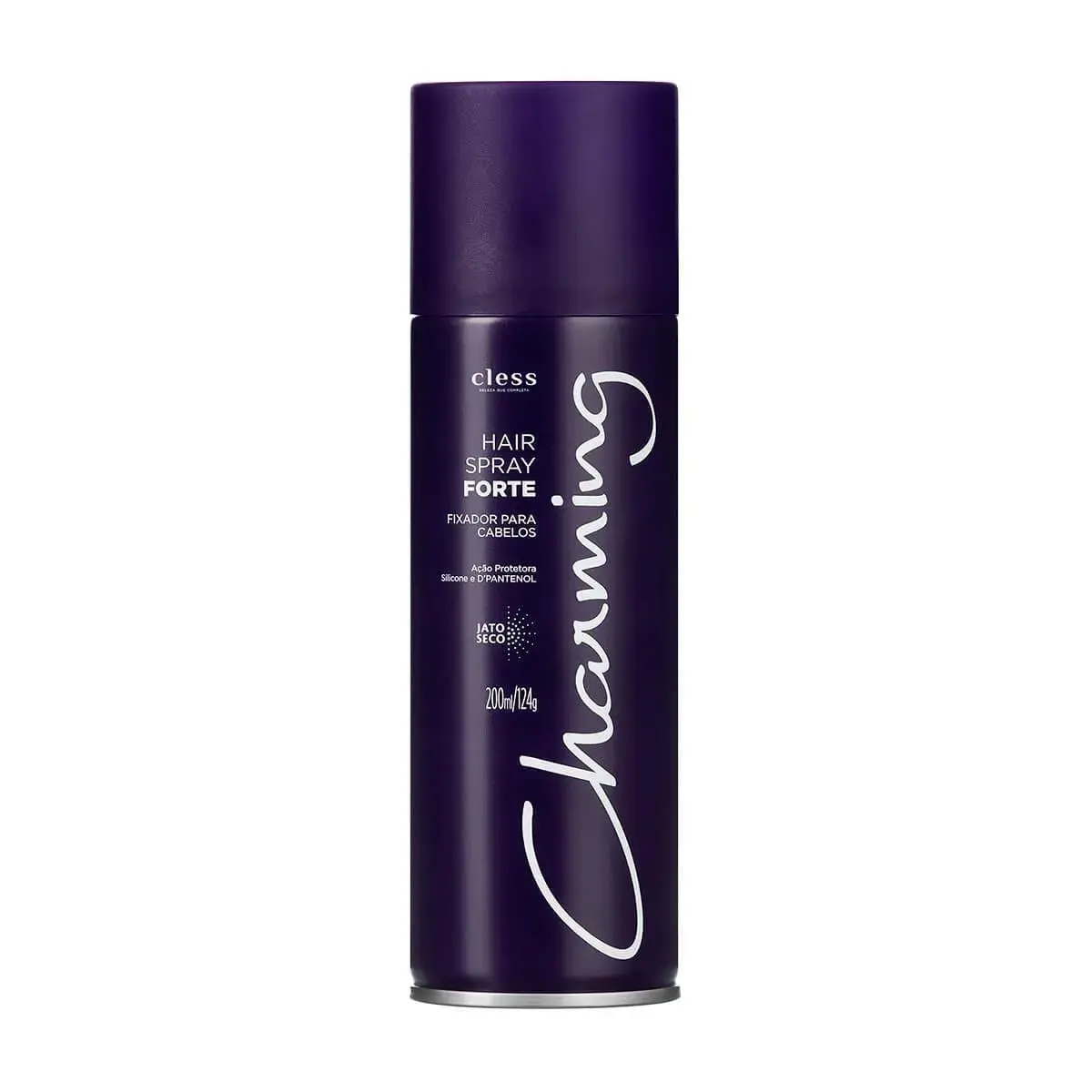 Spray Fixador Charming Jato Seco Fixação Forte com 200ml
