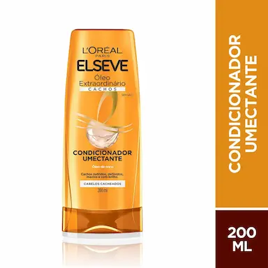 Condicionador Elseve Óleo Extraordinário Cachos com 200ml