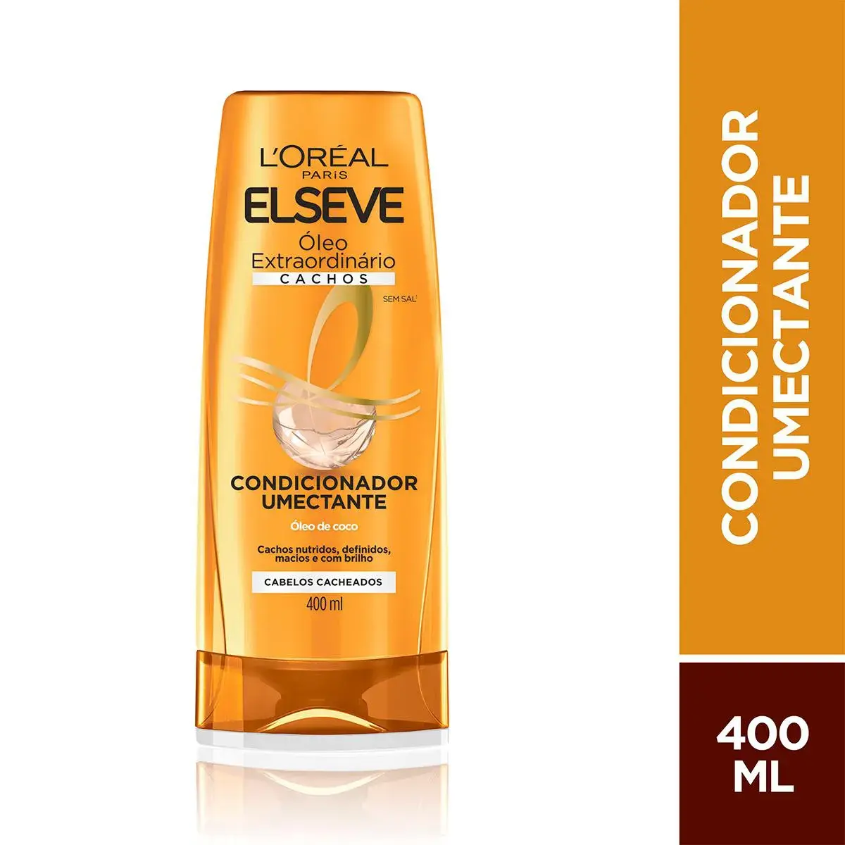 Condicionador Elseve L'Oréal Óleo Extraordinário Cachos com 400ml