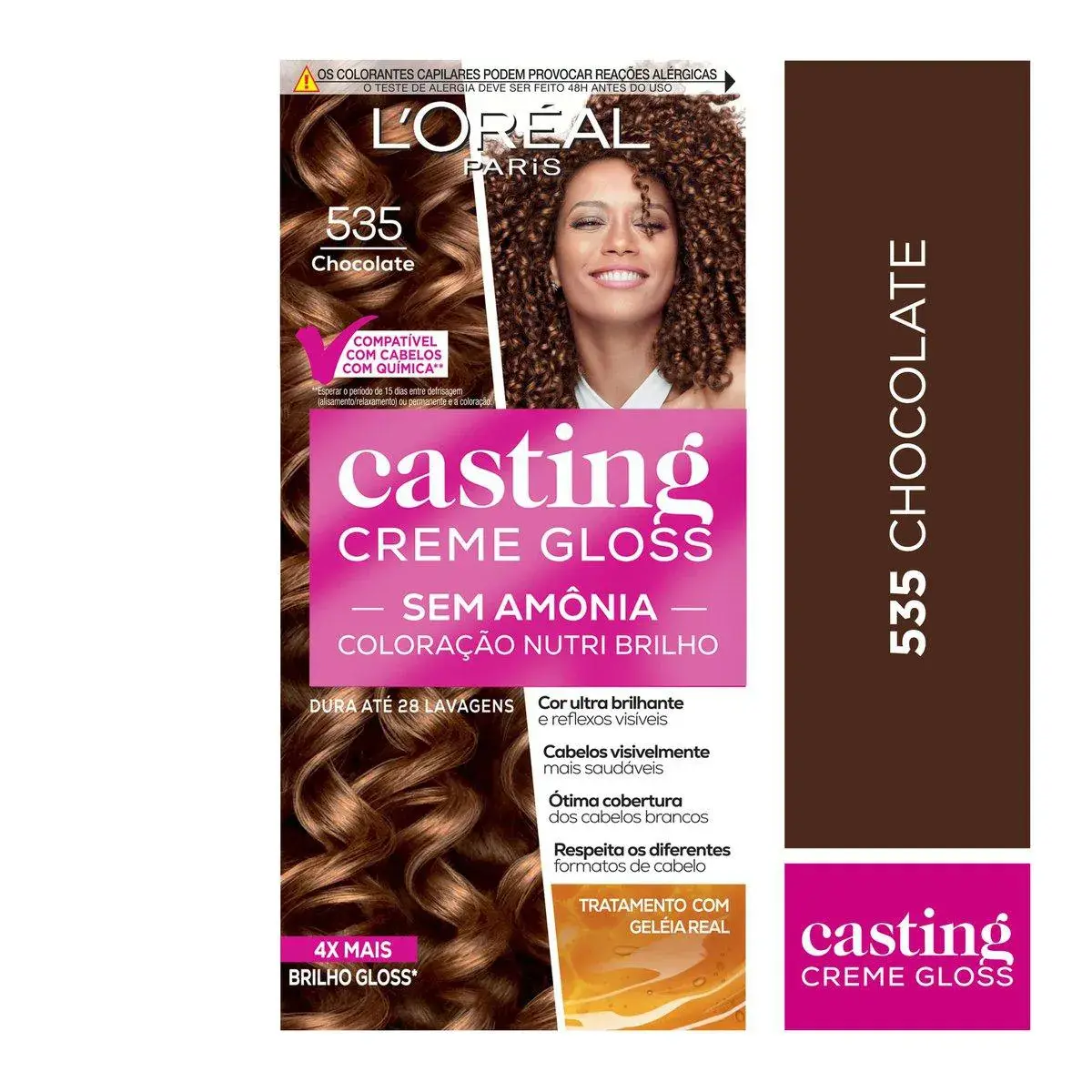 Tonalizante Casting Creme Gloss 770 Doce de Leite com 1 unidade