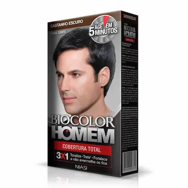 Tonalizante Biocolor Homem Castanho Escuro 1 Unidade