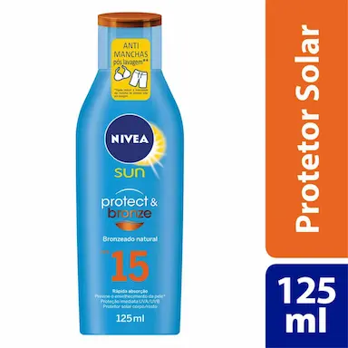Protetor Solar Nivea Sun Protect & Bronze FPS15