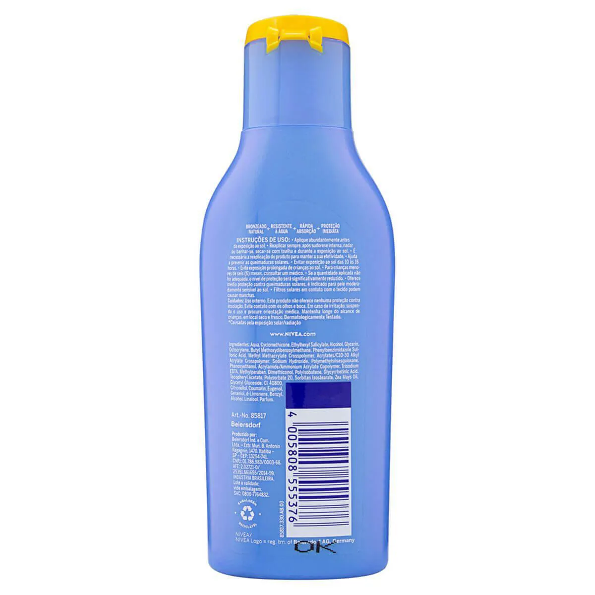 Protetor Solar Nivea Sun Protect & Bronze FPS15