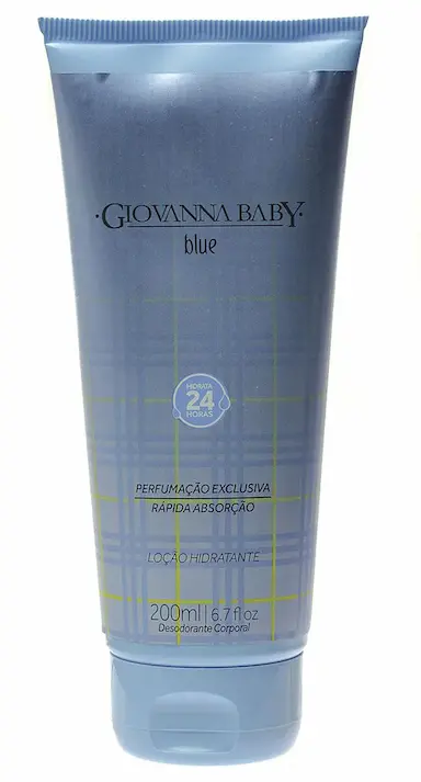 Loção Hidratante Giovanna Baby Blue Desodorante Corporal com 200ml