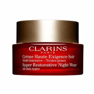 Creme Anti-Idade Clarins Super Restorative Night Wear com 50ml