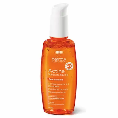 Sabonete Líquido Facial Actine Pele Oleosa 140ml
