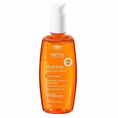 Sabonete Líquido Facial Actine Pele com Acne 240ml
