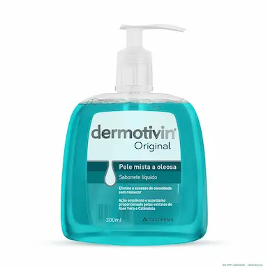 Sabonete Líquido Dermotivin Original Pele Mista a Oleosa com 300ml