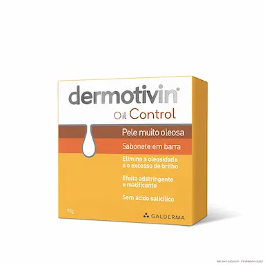 Sabonete em Barra Dermotivin Oil Control Pele Muito Oleosa com 90g