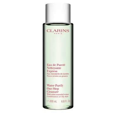 Loção de Limpeza Facial Clarins Water Purify One-Step com 200ml