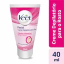 Creme Depilatório Facial Veet Facial Peles Delicadas com 40ml