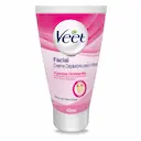 Creme Depilatório Facial Veet Facial Peles Delicadas com 40ml