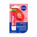 Hidratante Labial Nivea Morango Shine com 4,8g