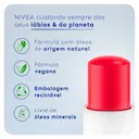 Hidratante Labial Nivea Morango Shine com 4,8g
