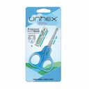 Kit para Unhas Merheje Unhex Baby Azul com Tesoura + Cortador de Unhas