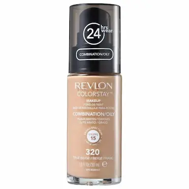 Base Líquida Revlon Colorstay Combination Oily Skin FPS 15 Cor 320 True Beige com 30ml
