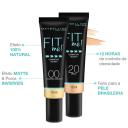 Corretivo Líquido Maybelline Fit Me Cor 20 Médio com 10ml