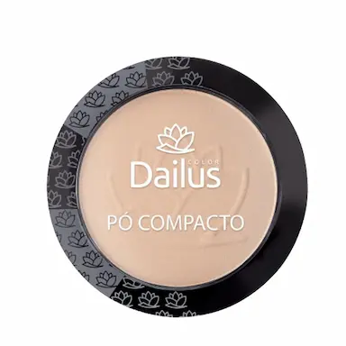 Pó Compacto New Dailus Bege Claro com 1 unidade