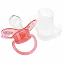 Chupeta Kuka Maiores de 6 meses Decorada Rosa com 1 unidade