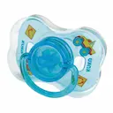Chupeta Kuka Maiores de 6 meses Decorada Azul com 1 unidade