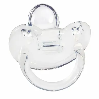 Chupeta Kuka Ortodôntica Soft Transparente Fase 2 com 1 unidade