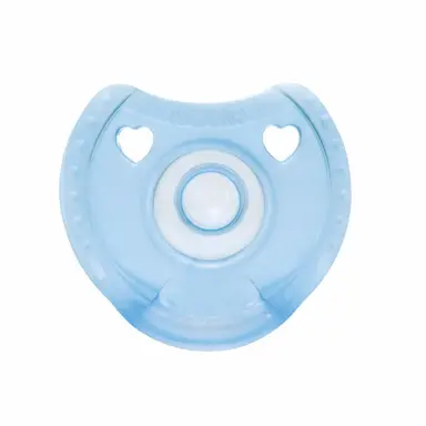 Chupeta Kuka Soft Comfort 0 a 6 meses Azul com 1 unidade