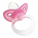 Chupeta Kuka Ortodôntica Super Ventilada Rosa Fase 2 com 1 unidade