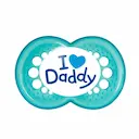 Kit Chupeta MAM Mom & Dad Boys Tamanho 2 - maiores de 6 meses Cores Sortidas com 2 unidades