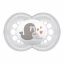 Kit Chupeta MAM Mom & Dad Girls Tamanho 2 - maiores de 6 meses Cores Sortidas com 2 unidades