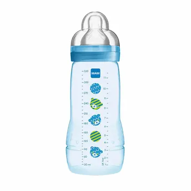 Mamadeira MAM Easy Active Azul 4 meses+ com 1 unidade