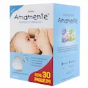 Absorvente para Seios Amamente com 30 unidades