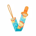 Prendedor de Chupeta Buba Baby Animal Fun Leão com 1 unidade