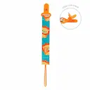Prendedor de Chupeta Buba Baby Animal Fun Leão com 1 unidade