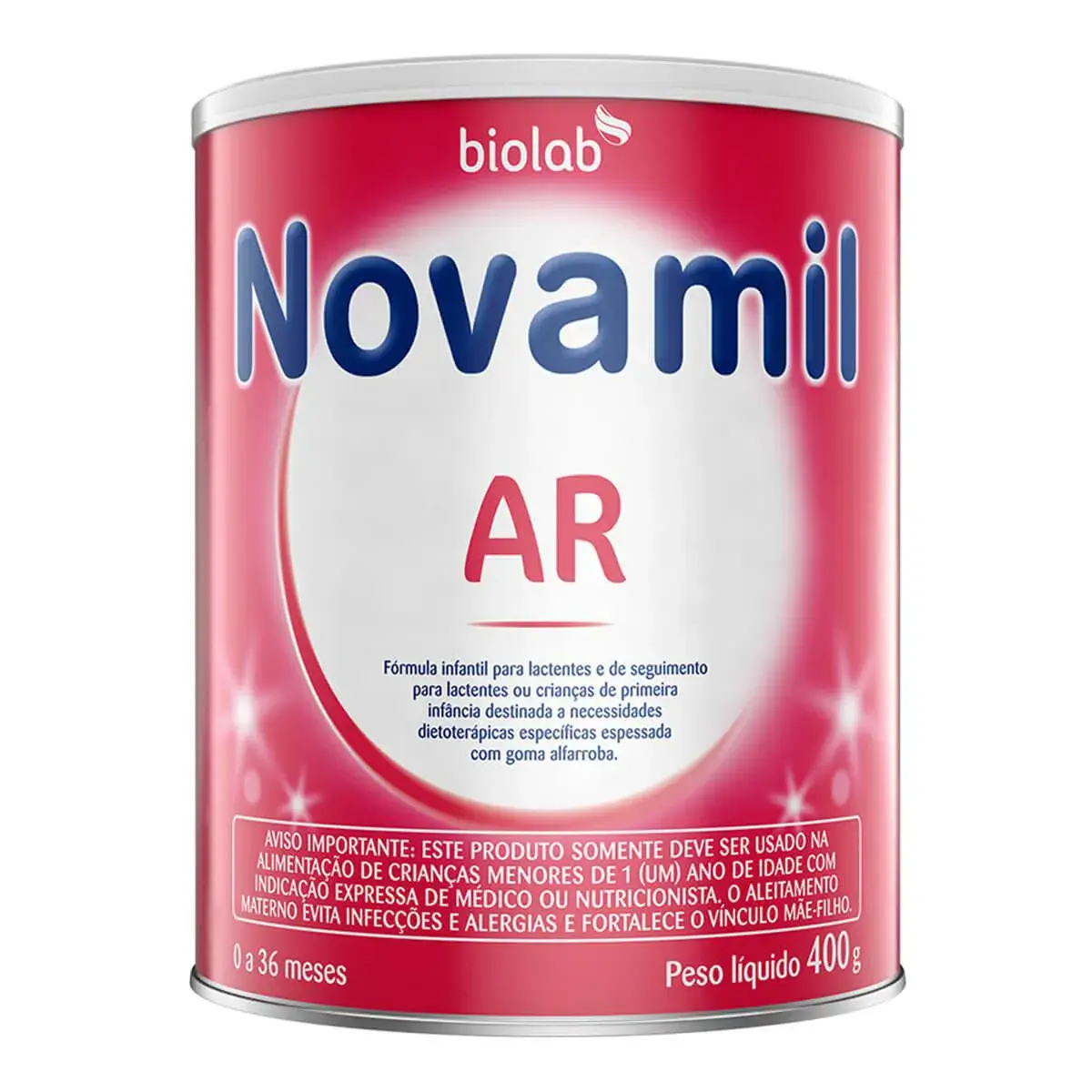 Fórmula Infantil Novamil AR com 400g