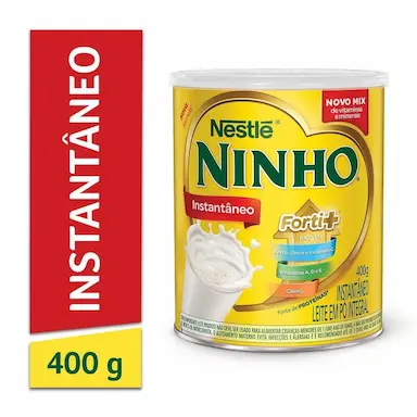 Leite em Pó Integral Ninho Instantâneo Forti+ com 400g