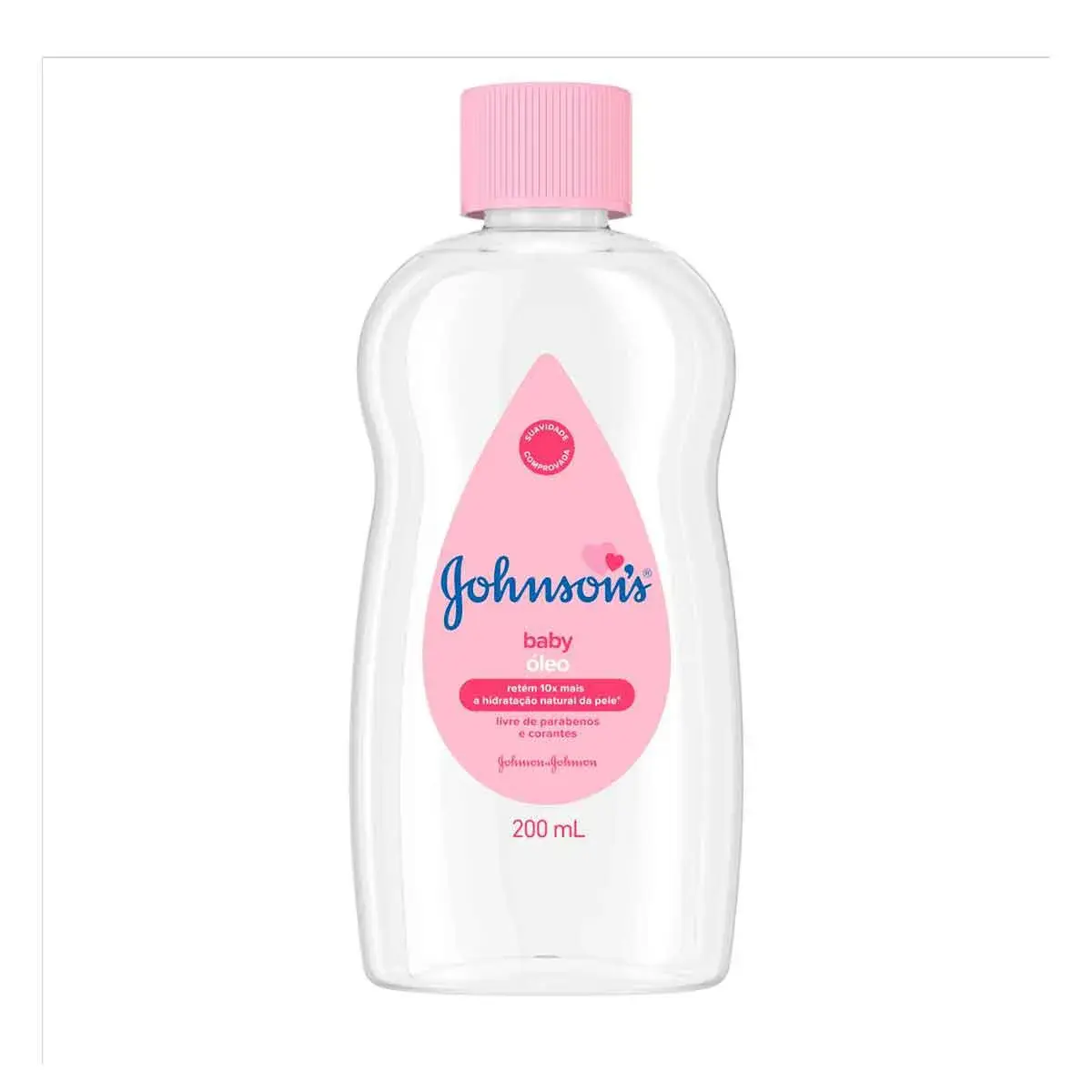 Óleo Johnson's Baby Regular Hidrata e Amacia com 200ml