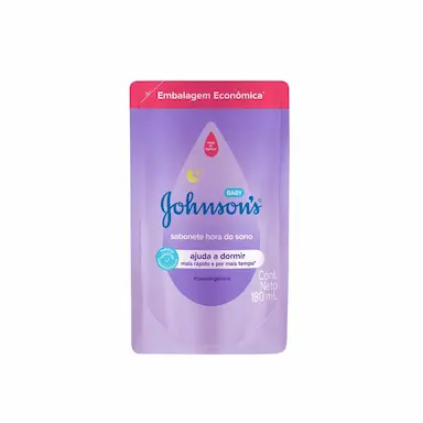Refil Sabonete Líquido Johnson's Hora do Sono 180ml
